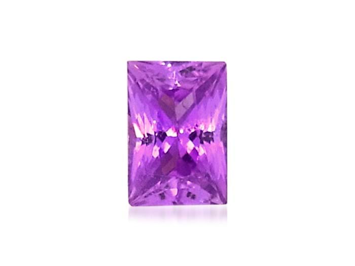 Radiant Cut Purple Sapphire